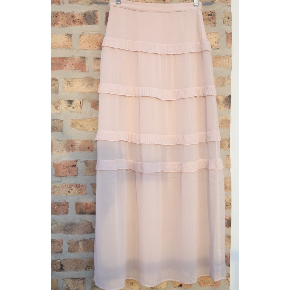 NWOT English Factory ruffled maxi skirt - Picture 2 of 4